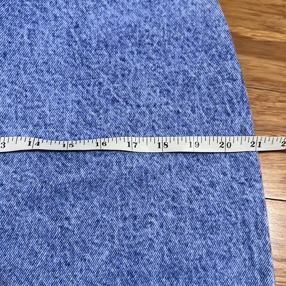 Vintage Lee Denim Skirt Size 12 - Picture 4 of 5